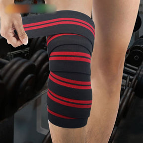 Par de Faixa Joelho Musculação Agachamento Be Stronger