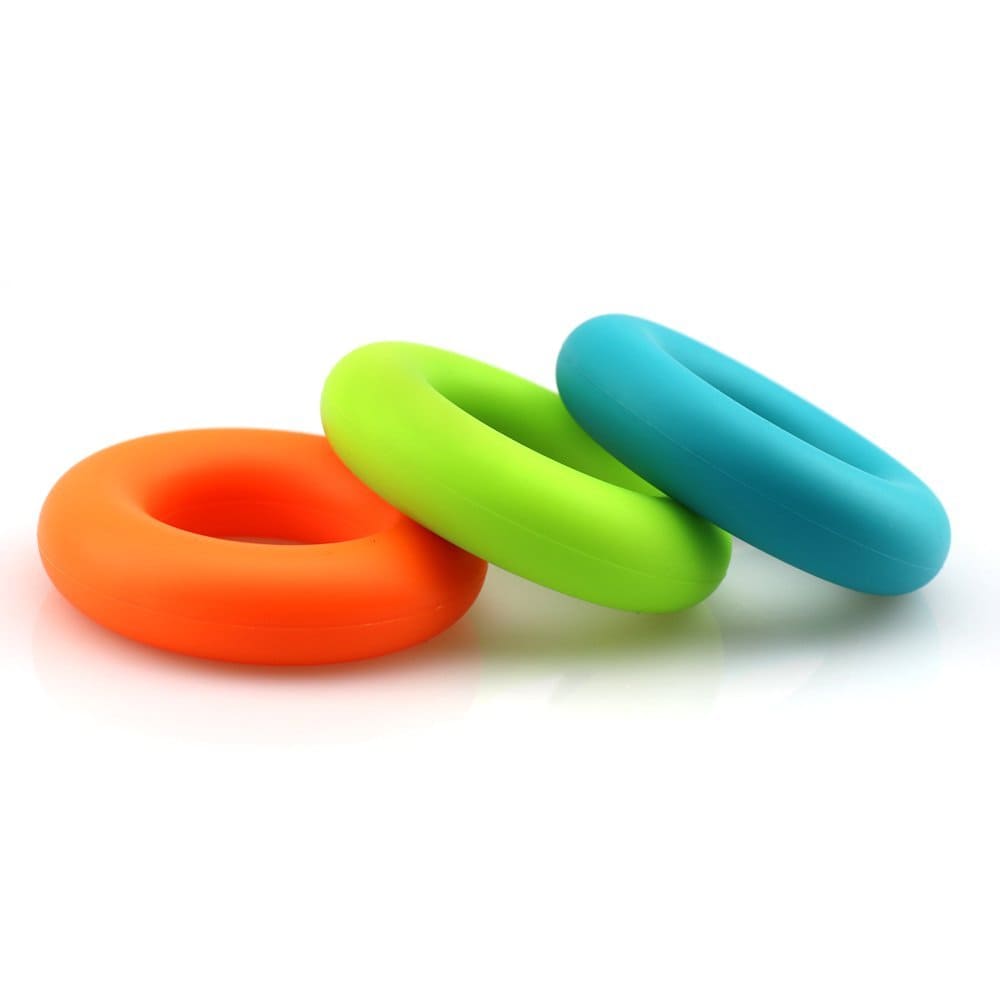 Kit Exercitador Dedo Silicone Antebraço Treino Fisioterapia para Mãos