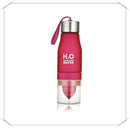 Garrafa com Infusor de Frutas cor vermelho