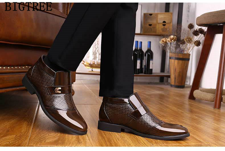 Sapato Social Masculino Modelo Bota Bigtree