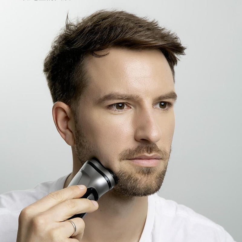 Máquina de Barbear Barbeador Elétrico Sem Fio BlackStone 3D