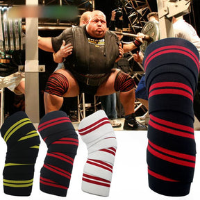 Par de Faixa Joelho Musculação Agachamento Be Stronger