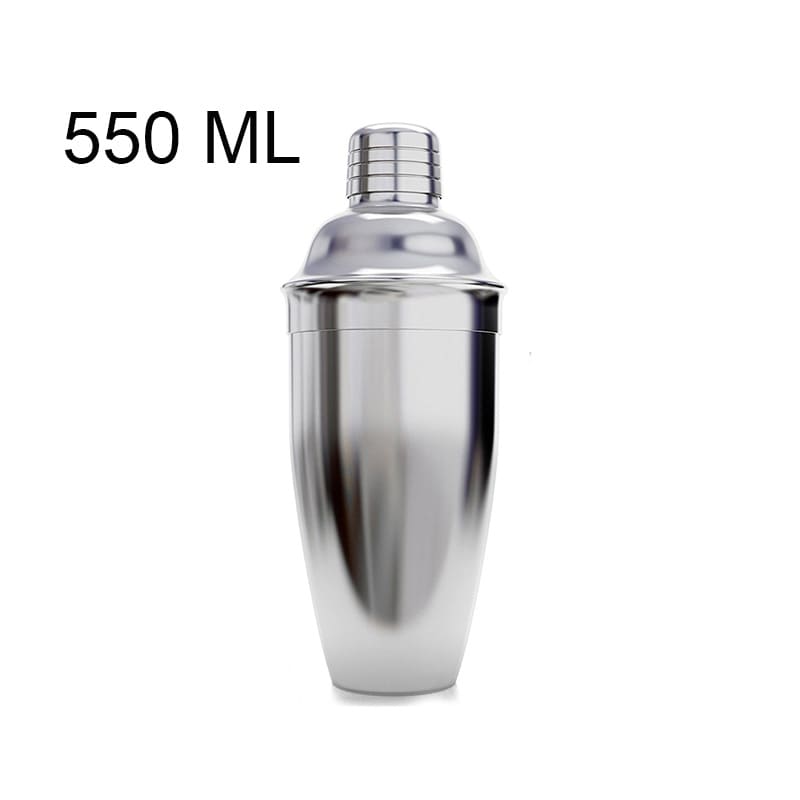 Coqueteleira Profissional Inox Drinks Coquetéis 550ML 750ML