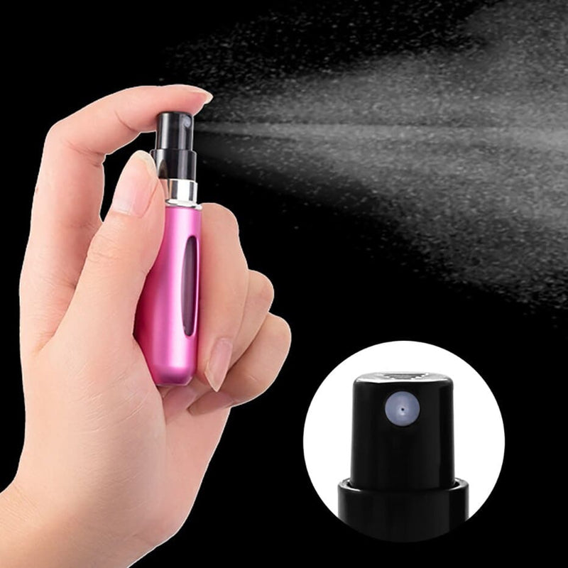 Porta Perfume	Mini Borrifador Spray Pulverizador