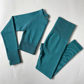 Conjunto Feminino Esportivo Cintura Alta