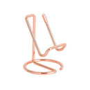 Suporte Decorativo Para Celular Tablet iPad Dock Mesa Universal Metálico