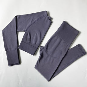 Conjunto Feminino Esportivo Cintura Alta