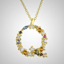 Colar de Prata 925 com Pingente Letra Inicial