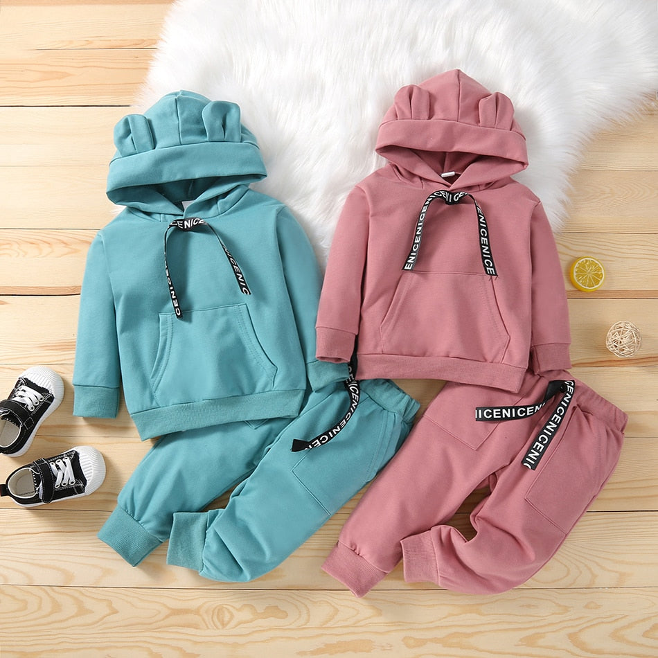 Conjunto Infantil com Orelhas