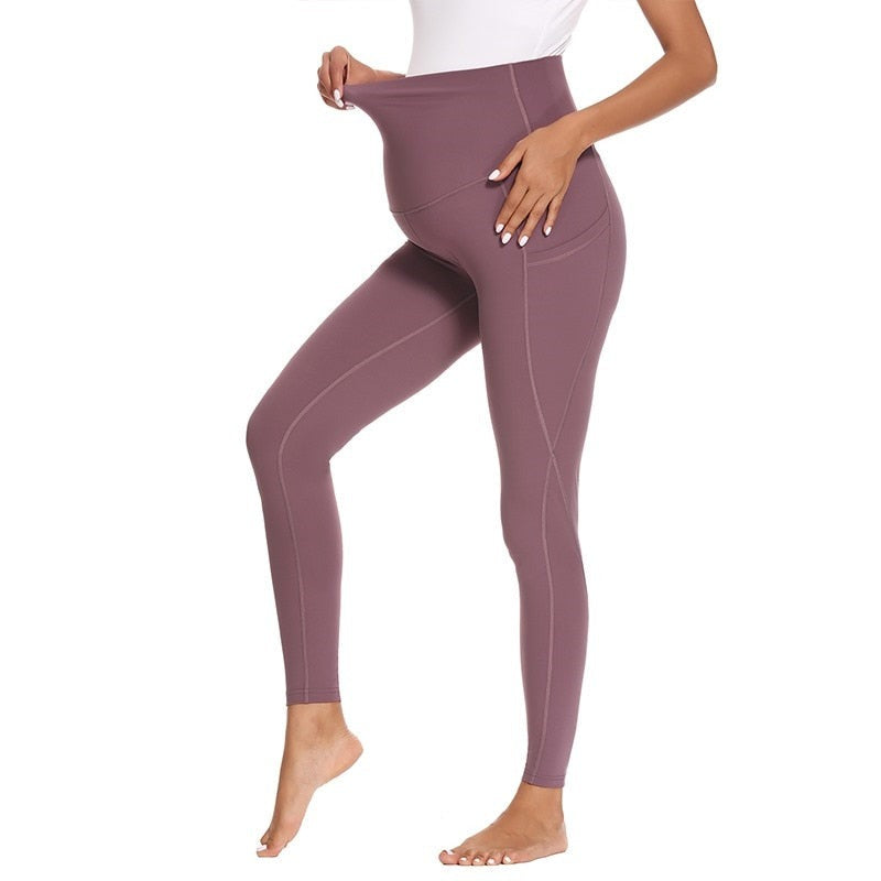 Legging Cintura Alta com Bolso para Grávidas