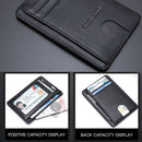 Carteira Bison Denim Minimalista Couro Legítimo Original Rfid Sherlock