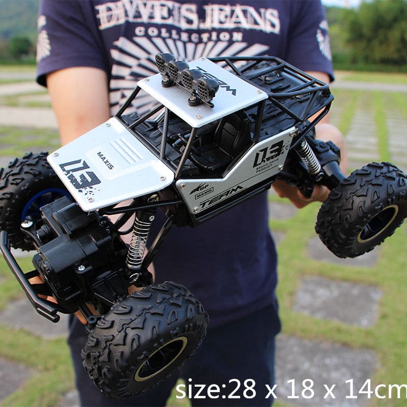 Carrinho de Controle Remoto Grande 4x4 RC Monster Truck Off-Road