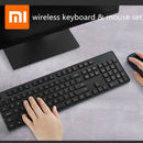 Teclado e Mouse Xiaomi Sem Fio Ergonômico Portátil Original 2.4GHZ