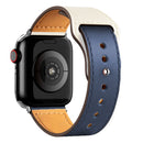Pulseira de Couro Legítimo para Apple Watch IWO 38/40mm 42/44mm