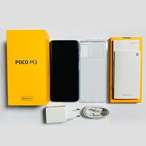 Celular Smartphone Xiaomi Poco M3 Dual Sim 64GB 128gb 6.53" FHD Câmera Tripla 48MP