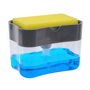 Dispenser Detergente Sabonete Líquido cor cinza