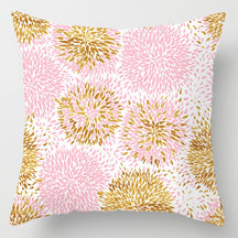 Capa para Almofada Decorativa Estampada com Zíper Home Decor 45*45cm