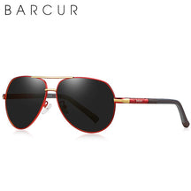 Óculos de Sol Aviador Masculino de Alumínio Polarizado Classic Vintage Barcur