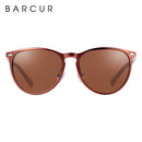 Óculos de Sol Feminino Retro Alumínio Polarizado Barcur