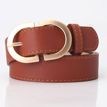 Cinto Feminino com Fivela Dupla Casual