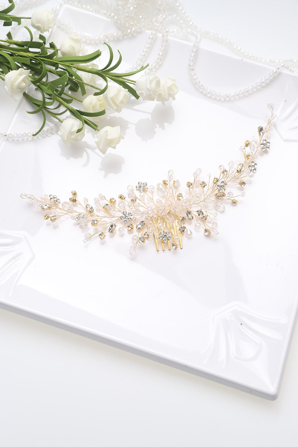Tiara de Cabelo com Pedras