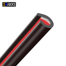 Protetor de Bordas para Portas de Carro Borracha de Proteção Veículo Universal