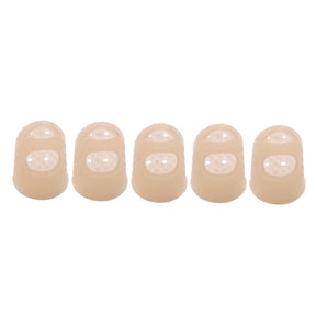 Kit Protetores para Dedos Silicone Tocar Violão Guitarra Baixo