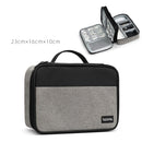 Organizador de Cabos Bolsa de Viagem Portátil Estojo de Transporte