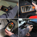 Boroscópio Industrial com Tela LCD 4.3" IPS 2.0MP 1080P HD Lente com LED 32GB TF