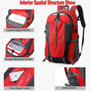 Mochila Adventure À Prova D'água Caminhadas Ciclismo Escalada Camping