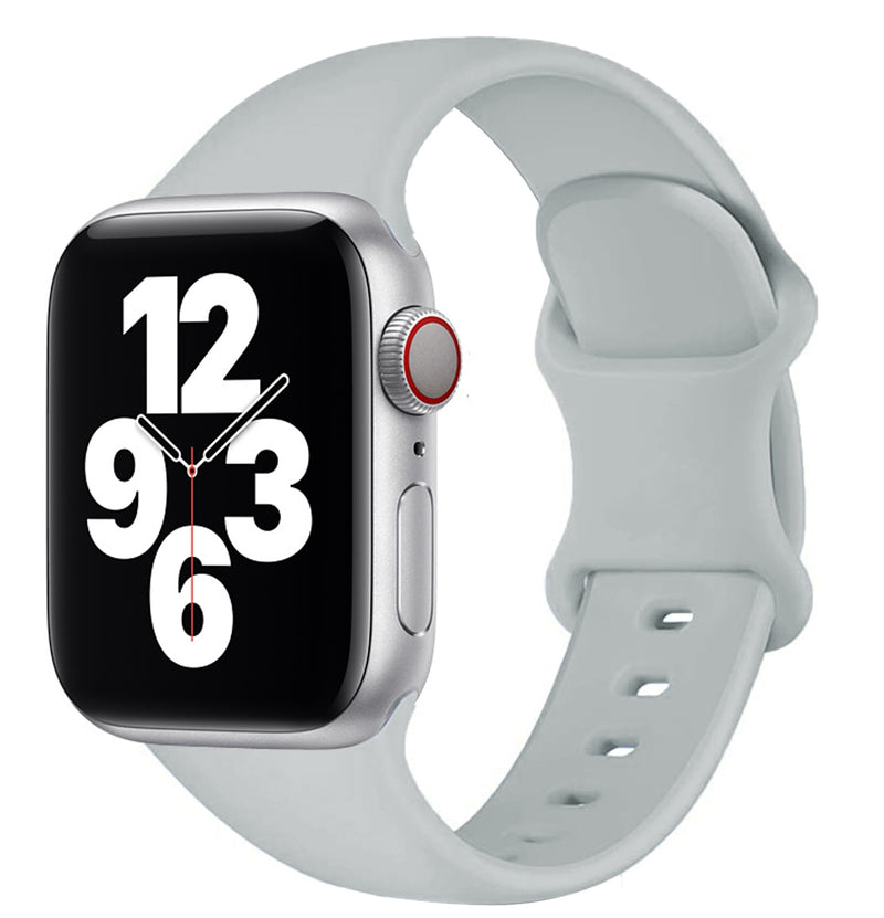 Pulseira de Silicone Strap para Smartwatch 38-40mm 42-44mm S/M M/L Apple Watch IWO