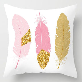 Capa para Almofada Decorativa Estampada com Zíper Home Decor 45*45cm