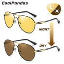 Óculos de Sol Aviador Masculino Polarizado New Trend CoolPandas