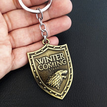 Chaveiro Pingente Casas de Game of Thrones
