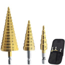 Brocas Escalonadas Cônicas em Titânio