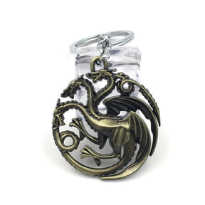 Chaveiro Pingente Casas de Game of Thrones