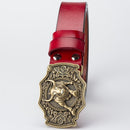 Cinto Country Masculino Vermelho