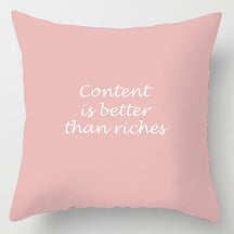 Capa para Almofada Decorativa Estampada com Zíper Home Decor 45*45cm