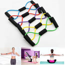 Elástico Tensão Exercício Treino Em Casa Ombro Braço Glúteos