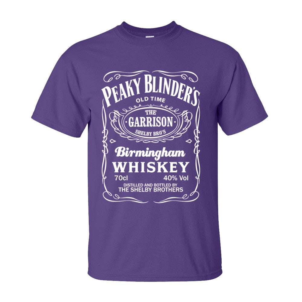Camiseta Peaky Blinders Masculina The Garrison Birmingham Whiskey