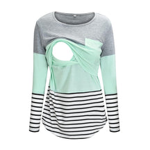 Camiseta Manga Longa com Abertura para Amamentação