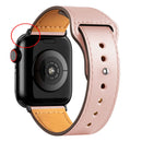 Pulseira de Couro Legítimo para Apple Watch IWO 38/40mm 42/44mm