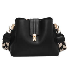 Bolsa De Ombro Feminina de Couro Sintético Designer Fashion Lady