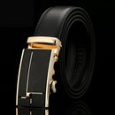 Cinto Masculino Social Executivo Couro Legítimo Fivela Metálica Automática