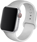 Pulseira de Silicone Smartwatch 38-40mm 42-44mm S/M M/L Apple Watch IWO Crested