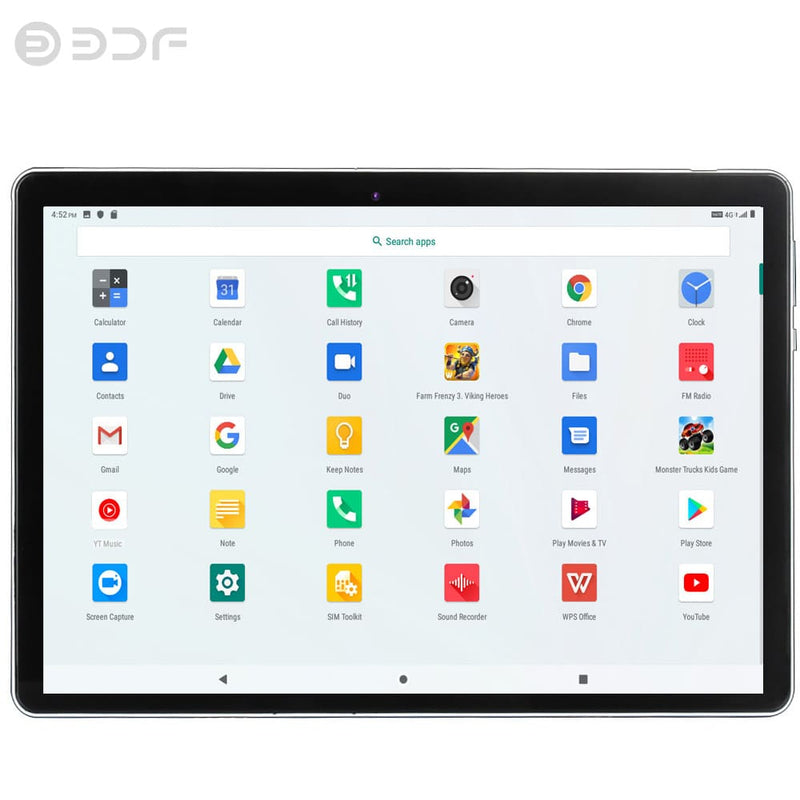 Tablet 4G lte 10.1" Android 9.0 Octa Core Google Play Dual GPS Bluetooth WiFi