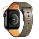Pulseira de Couro Legítimo para Apple Watch IWO 38/40mm 42/44mm