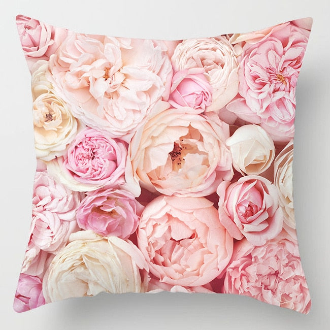 Capa para Almofada Decorativa Estampada com Zíper Home Decor 45*45cm