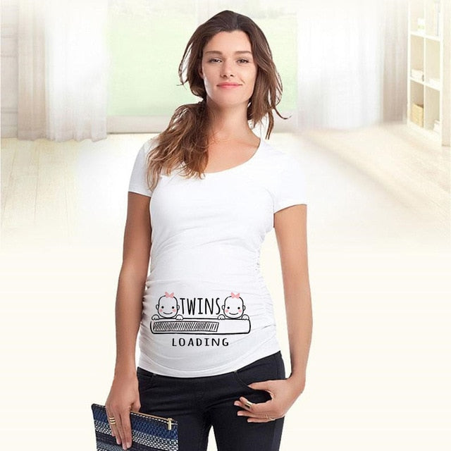 Camiseta Criativa Urbana Grávida Gestantes Divertida Frases Engraçadas