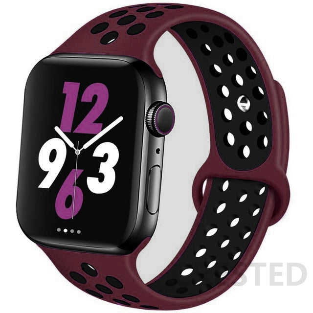 Pulseira para Smartwatch 38-40mm S/M Apple Watch IWO Nike Sport